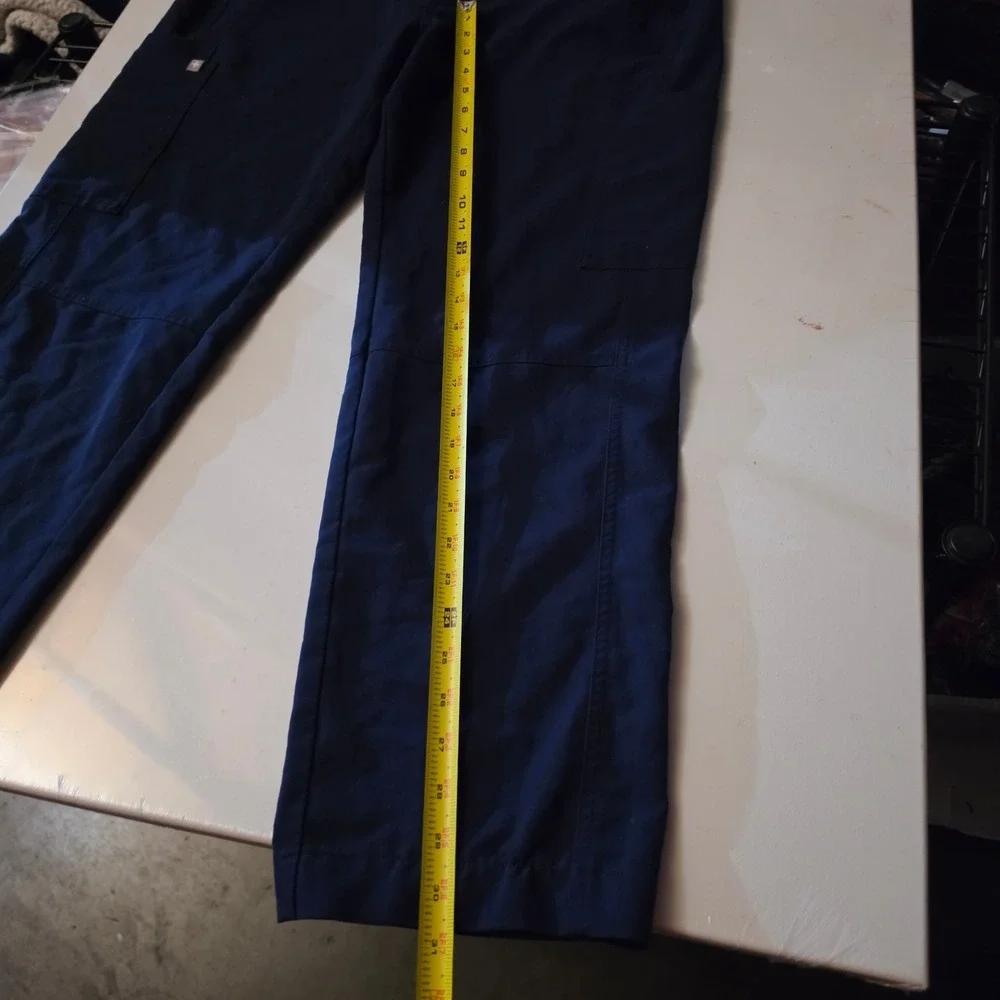 FIGS Technical Collection Mens Navy Blue Scrub Cargo Pants T2001 Size Large